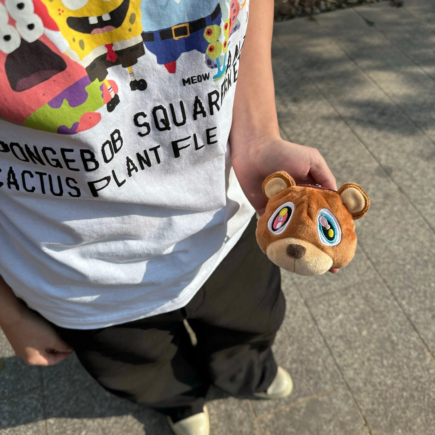 Dropout Bear Pendant Toy Bag