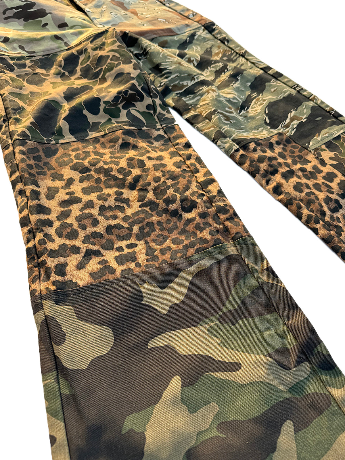 AONE4SURE Camo Patchwork Pants