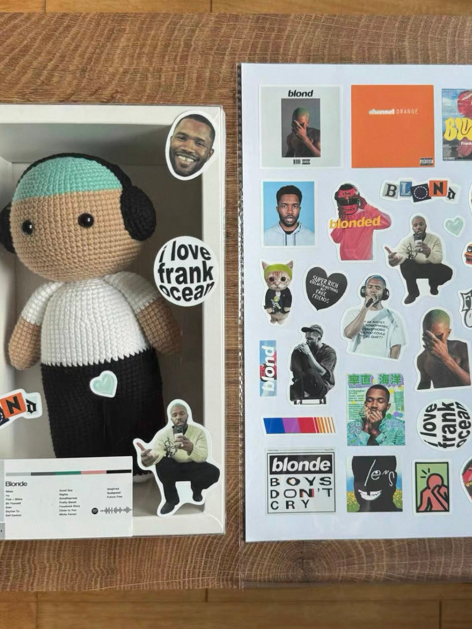 Frank Ocean Handmade Knitting Wool doll