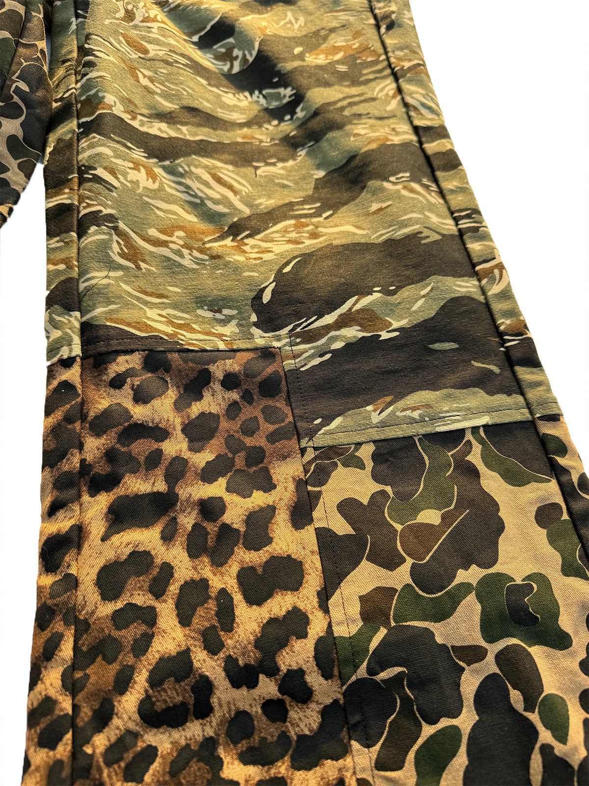AONE4SURE Camo Patchwork Pants