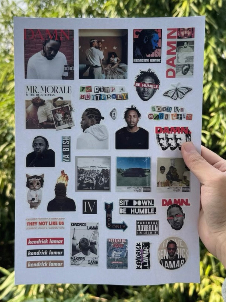 Kendrick Lamar Handmade Knitting Wool doll