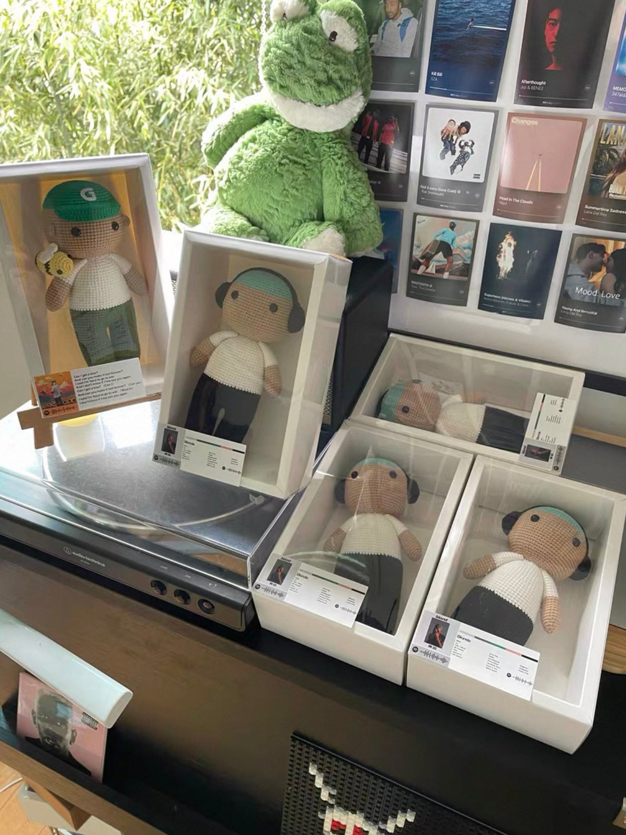 Frank Ocean Handmade Knitting Wool doll