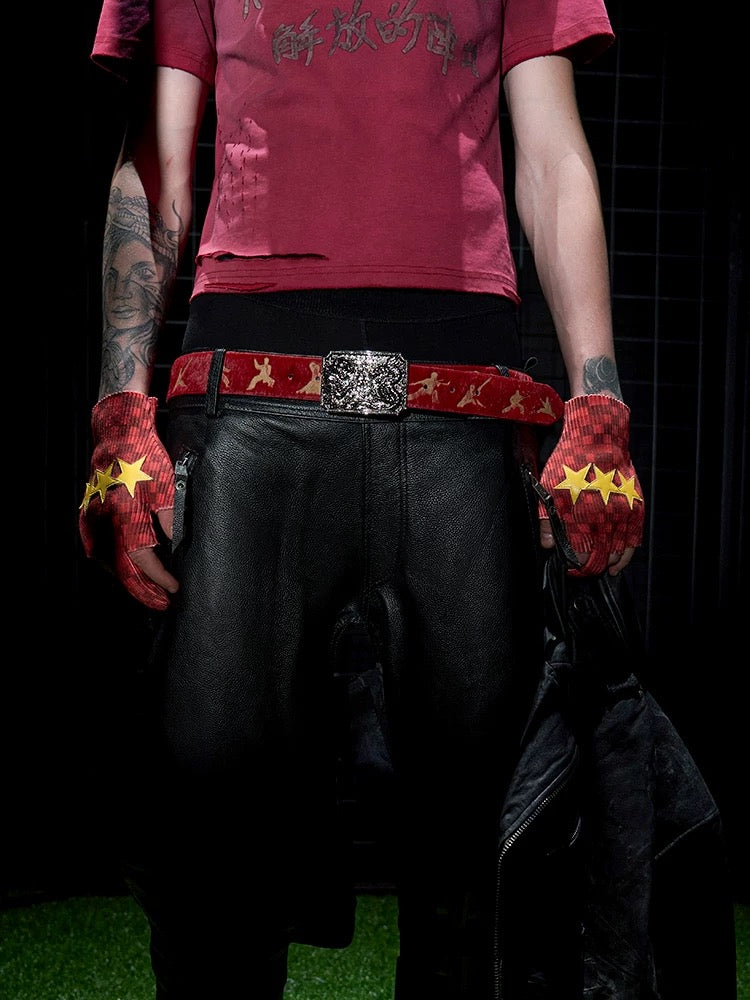 Collection Middle Finger Stars Gloves