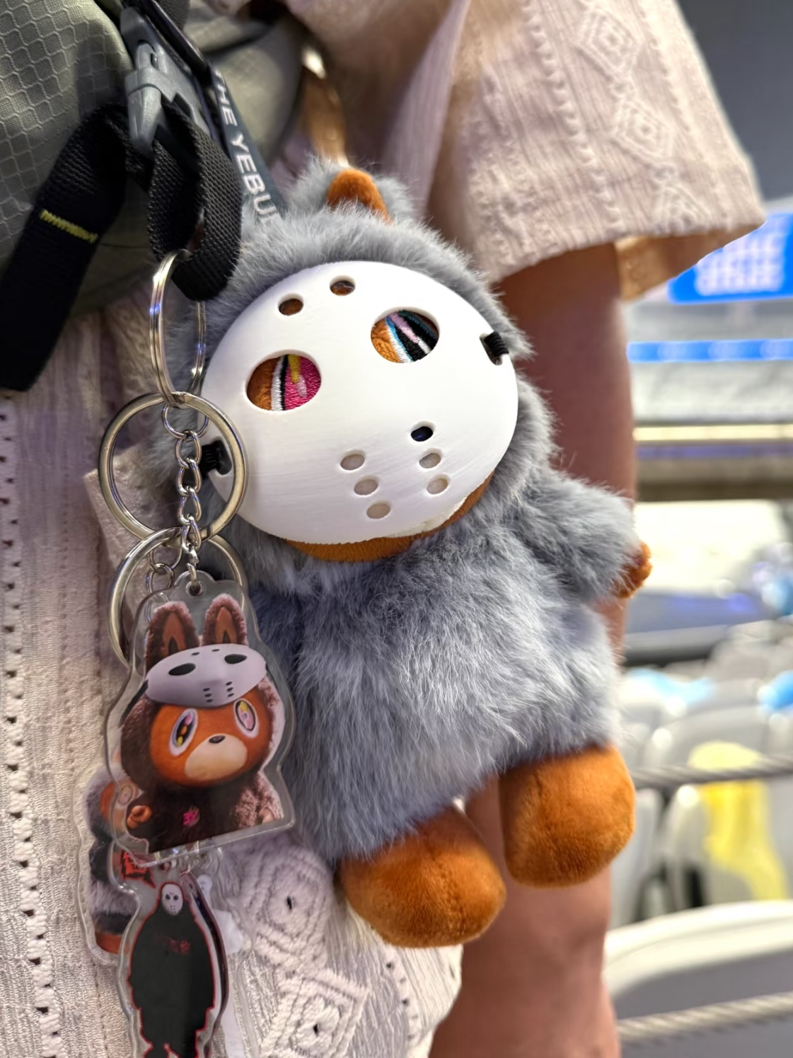Yebubu Dropout Bear Plush Toy Pendant