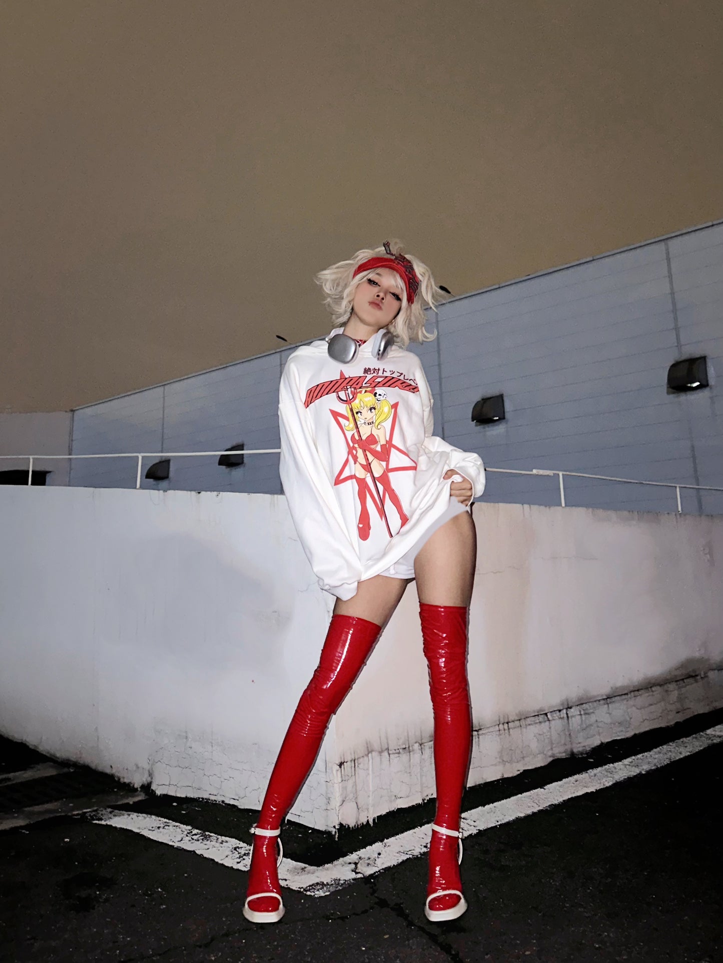 AONE4SURE Red Witch Hoodie