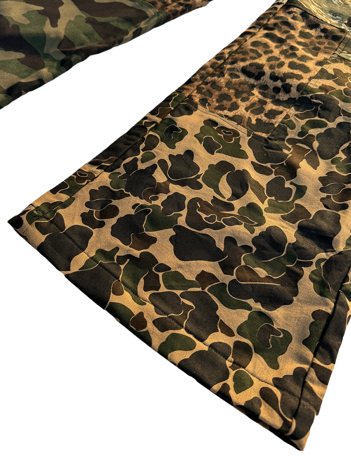 AONE4SURE Camo Patchwork Pants
