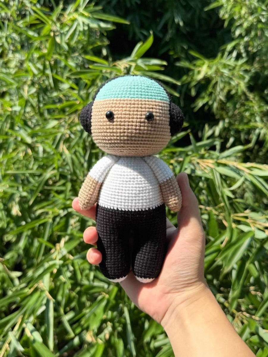 Frank Ocean Handmade Knitting Wool doll