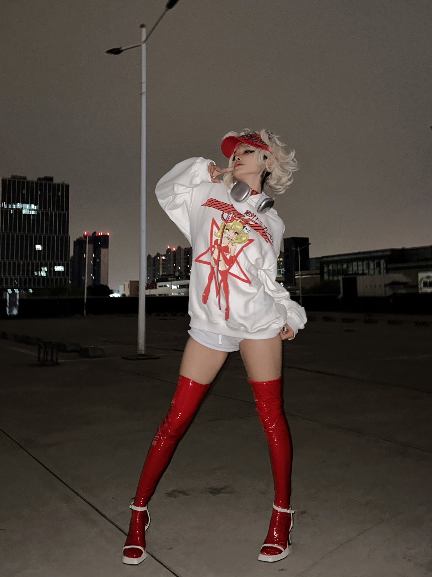 AONE4SURE Red Witch Hoodie