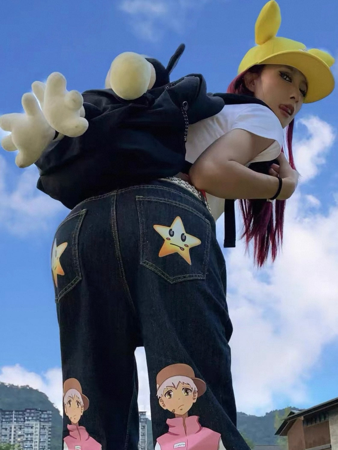 Blackberry Anime Star Denim