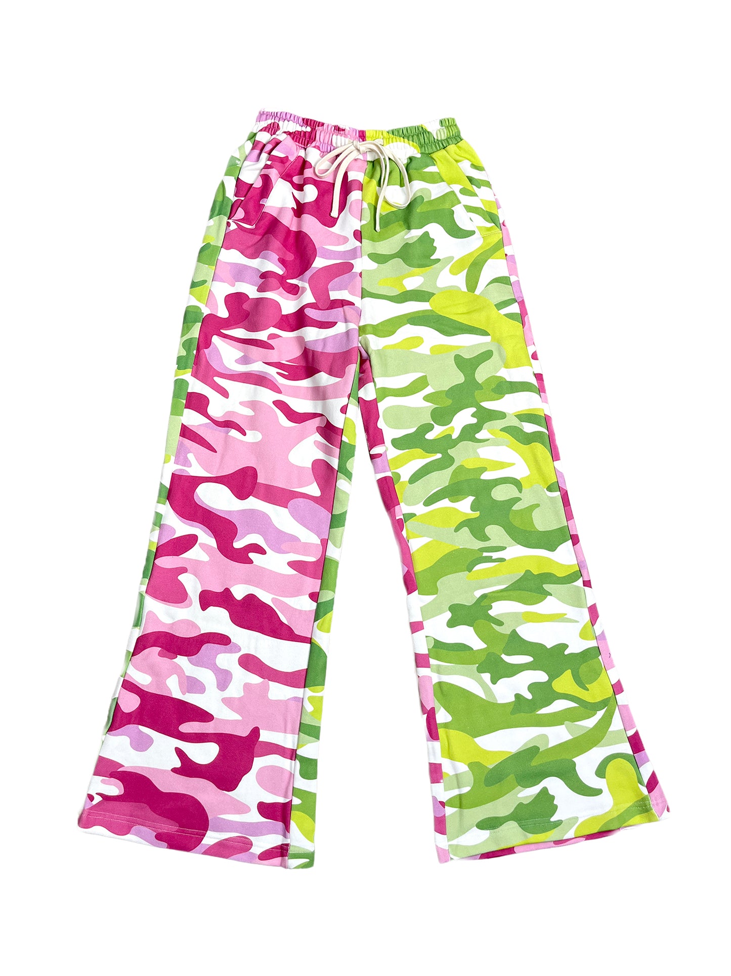 AONE4SURE Spliced Camo Sweatpants
