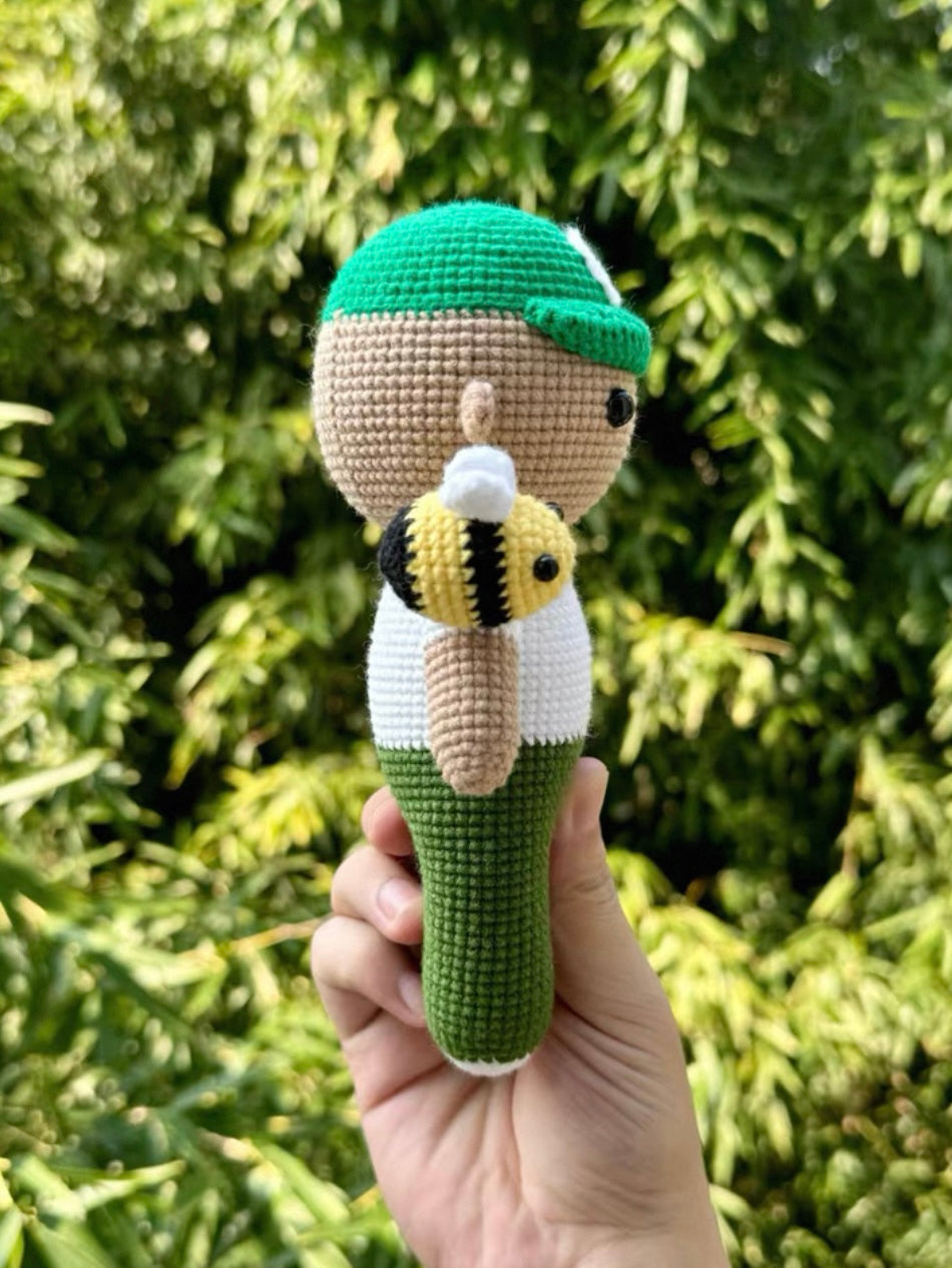 Tyler,the creator Handmade Knitting Wool doll