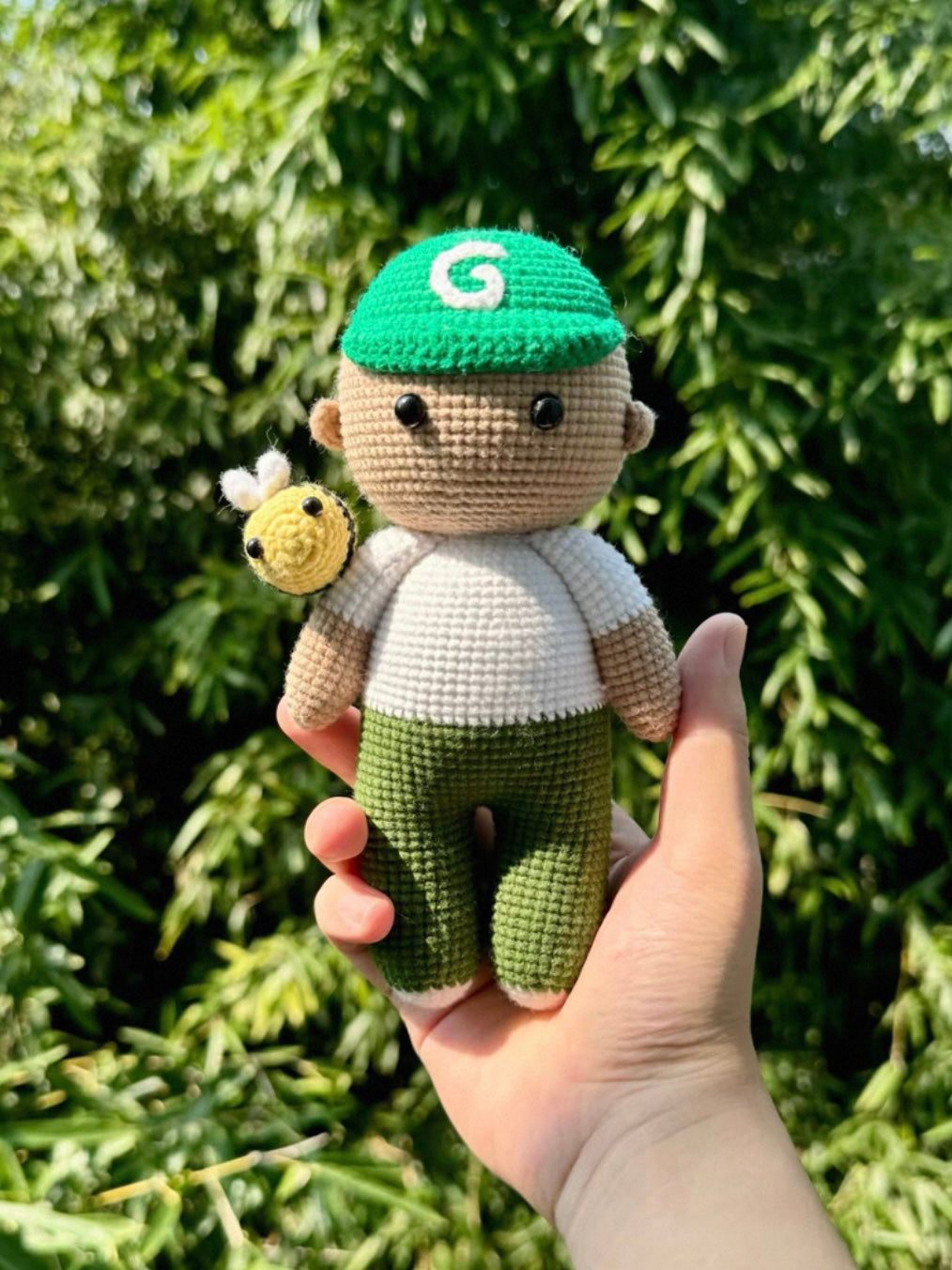 Tyler,the creator Handmade Knitting Wool doll
