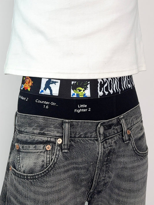 Collection Retro Game Ice Silk Underwear