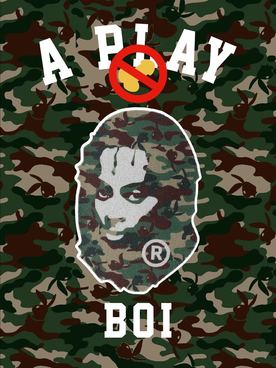 Collection Playboi Carti Camo Rug