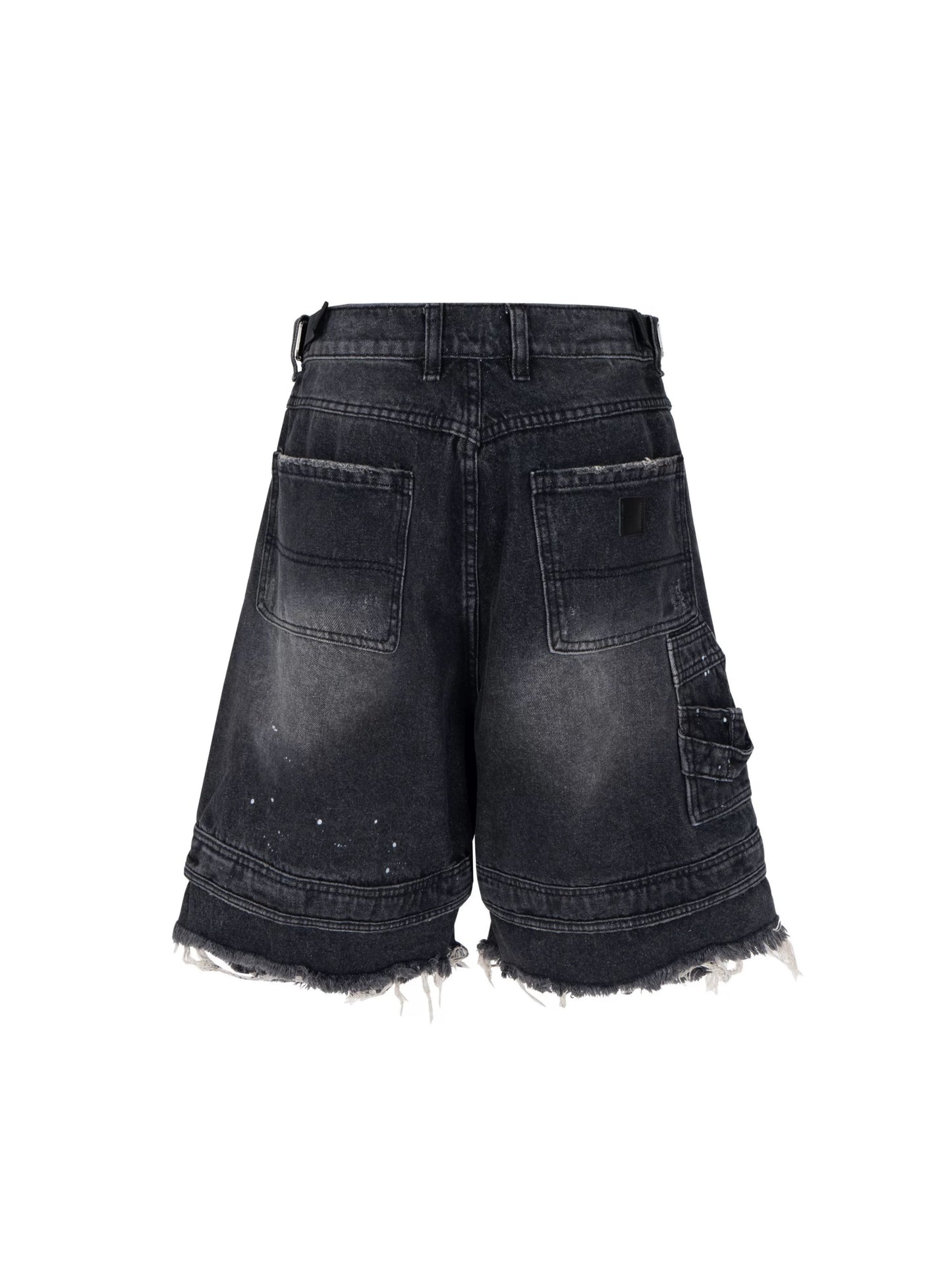 Collection the Tassels Denim Cropped Pants(2 colors)