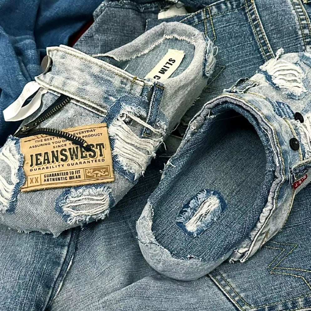 Denim Vintage Remake Birkenstocks