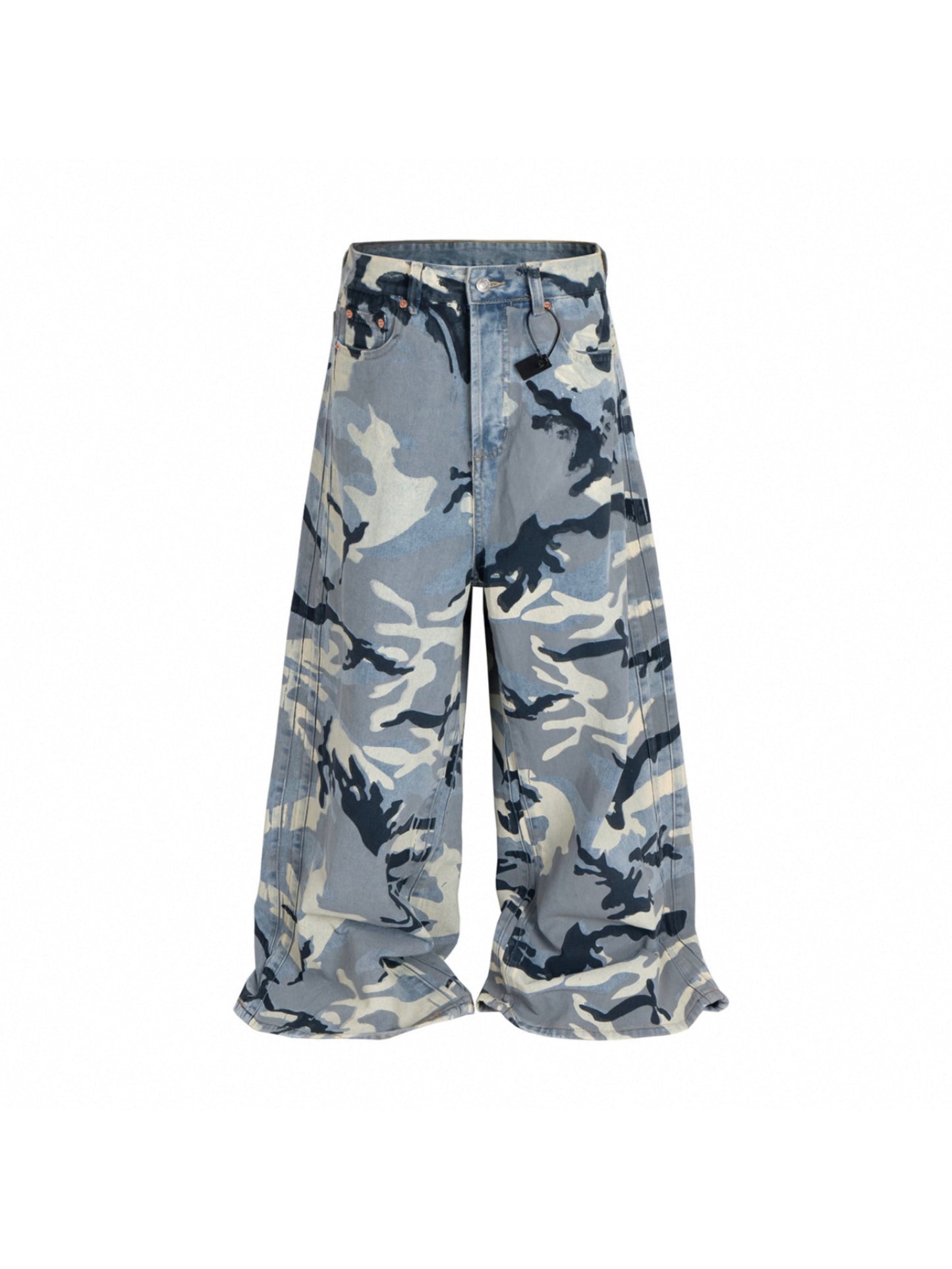 Collection Blue Camo Baggy Pants