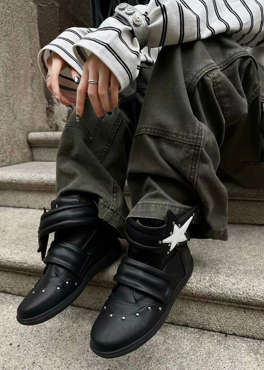 God Made Star-High Shoes