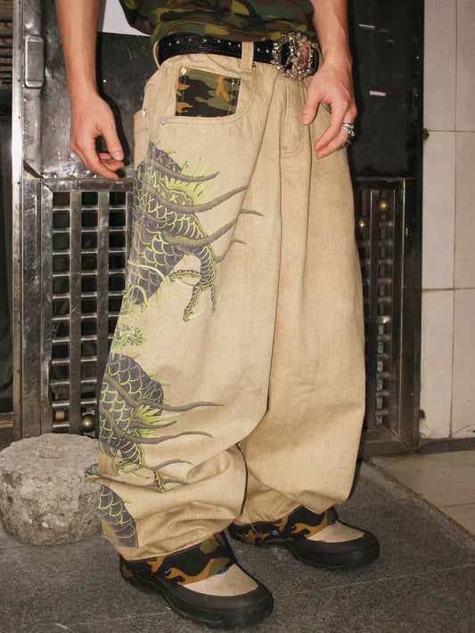China town the DRAGON pants