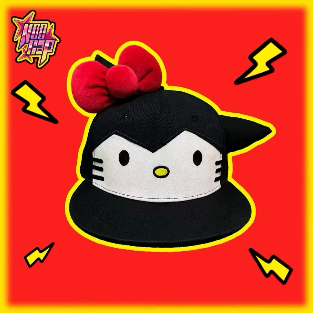 Collections Black bangs kitty hat