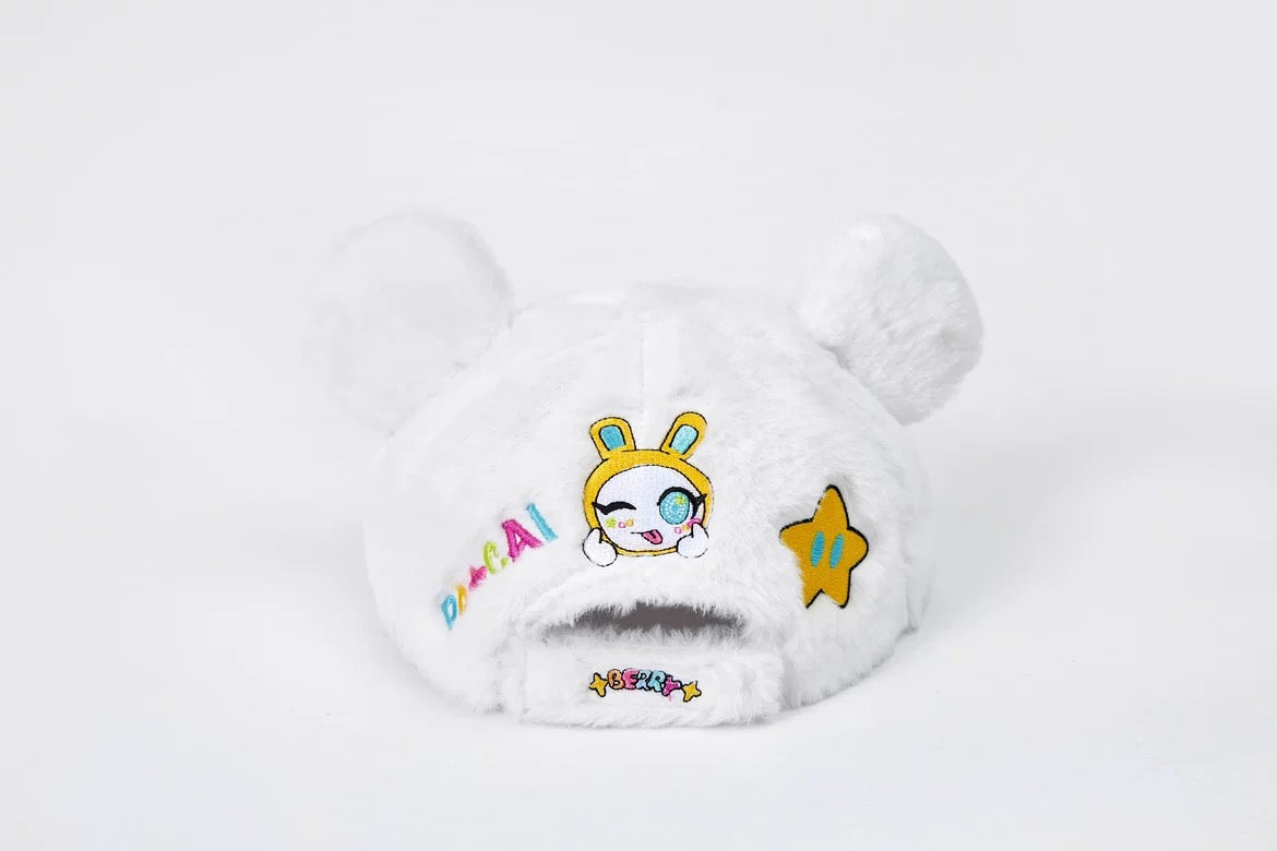 BlackBerry White anime girl hat
