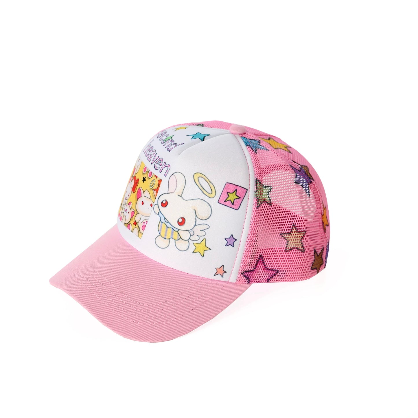 BlackBerry Pink angel bunny hat