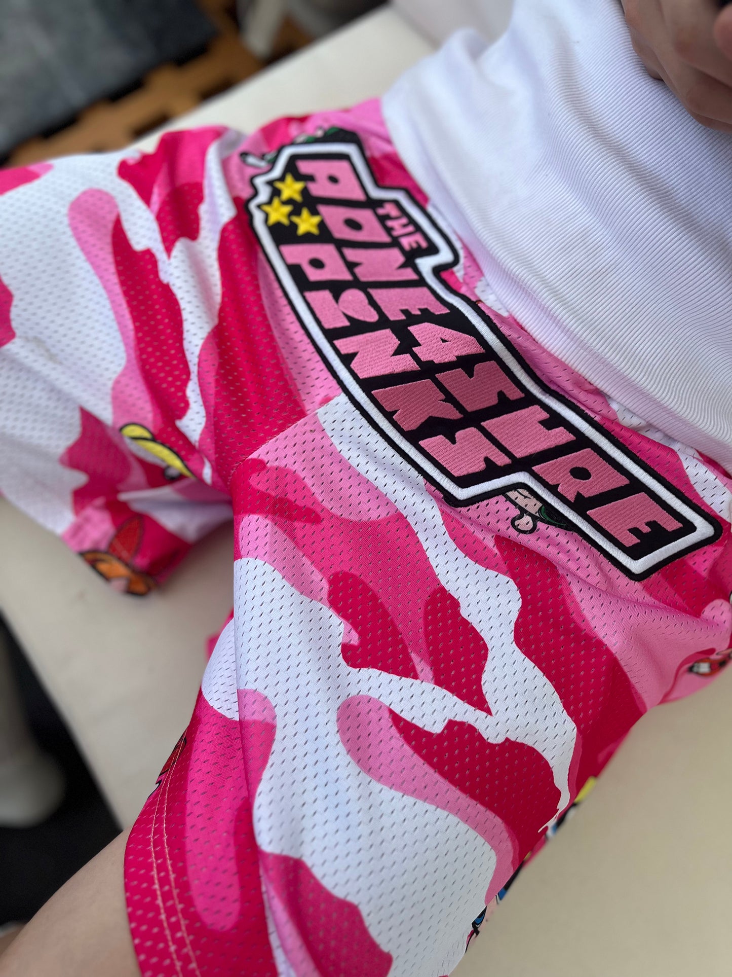 AONE4SURE Powerpuff Girls Pink Sport Shorts