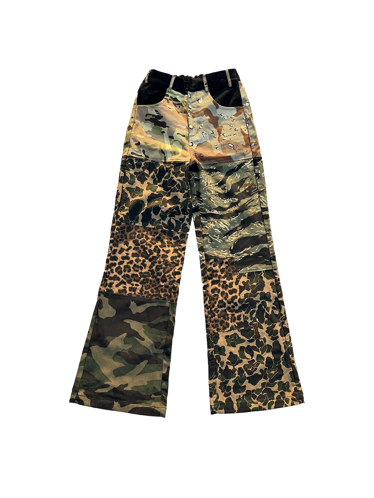 AONE4SURE Camo Patchwork Pants