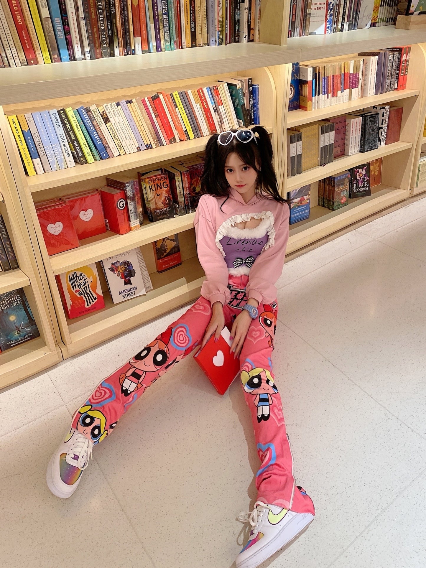AONE4SURE The Powerpuff Girls Pink Pants