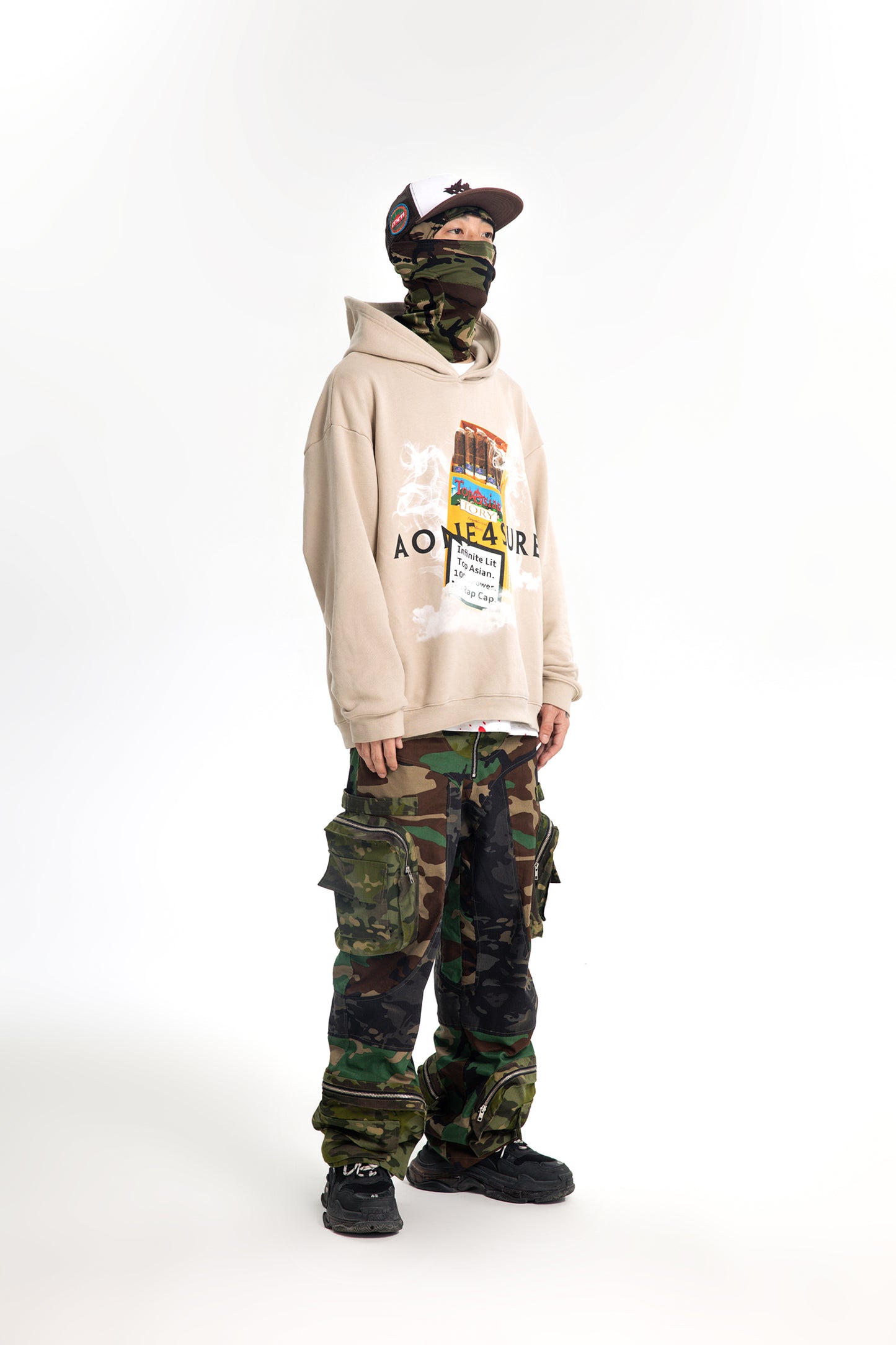 AONE4SURE x Toryondacloud Cohiba bootleg Hoodie