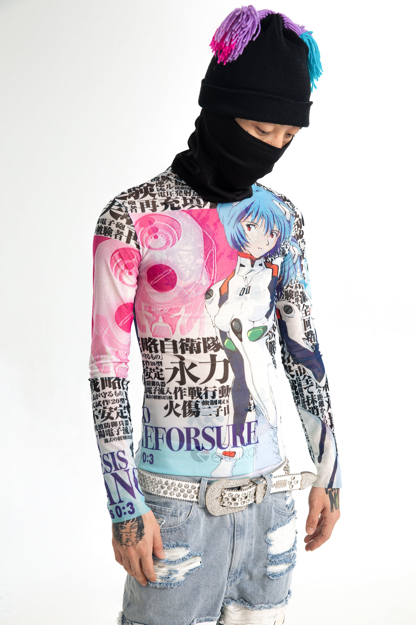AONE4SURE x Toryondacloud Ayanami Rei Long Sleeve