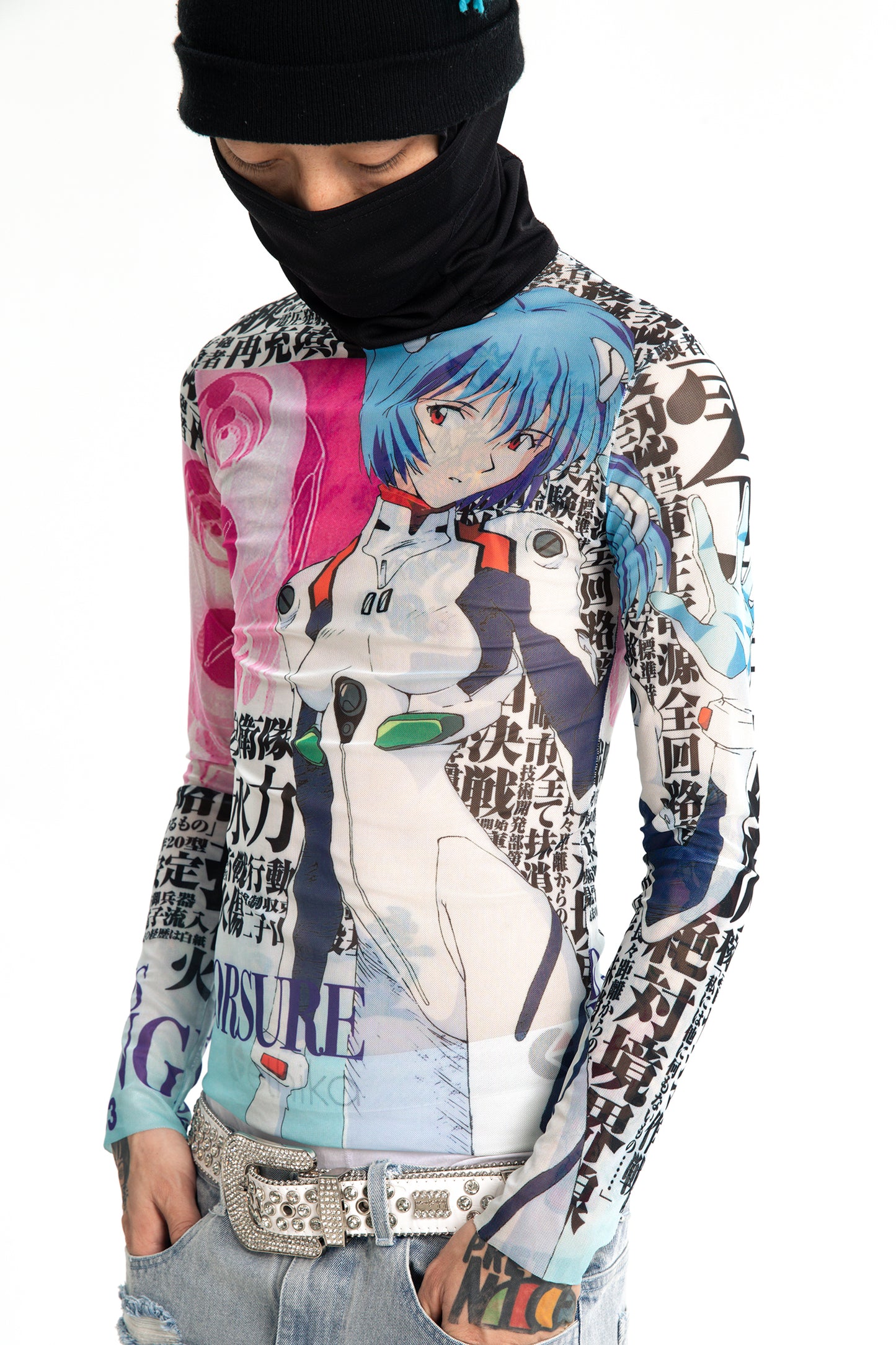 AONE4SURE x Toryondacloud Ayanami Rei Long Sleeve