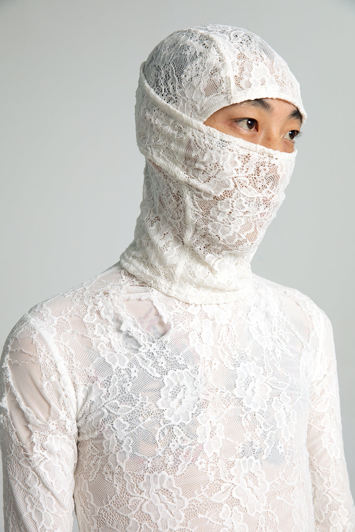 AONE4SURE x ILOVEUIHATEU White Lace Mask