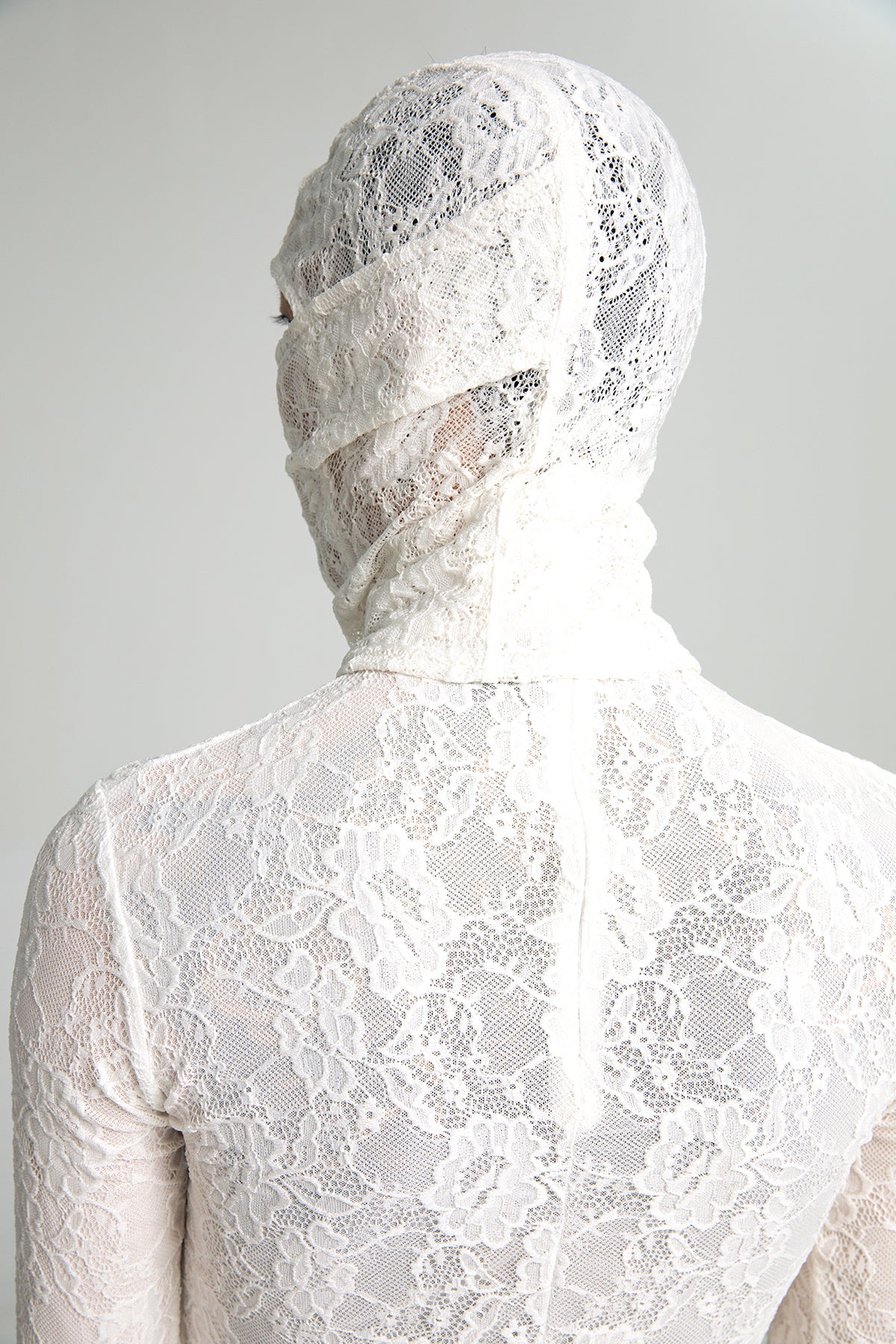 AONE4SURE x ILOVEUIHATEU White Lace Mask