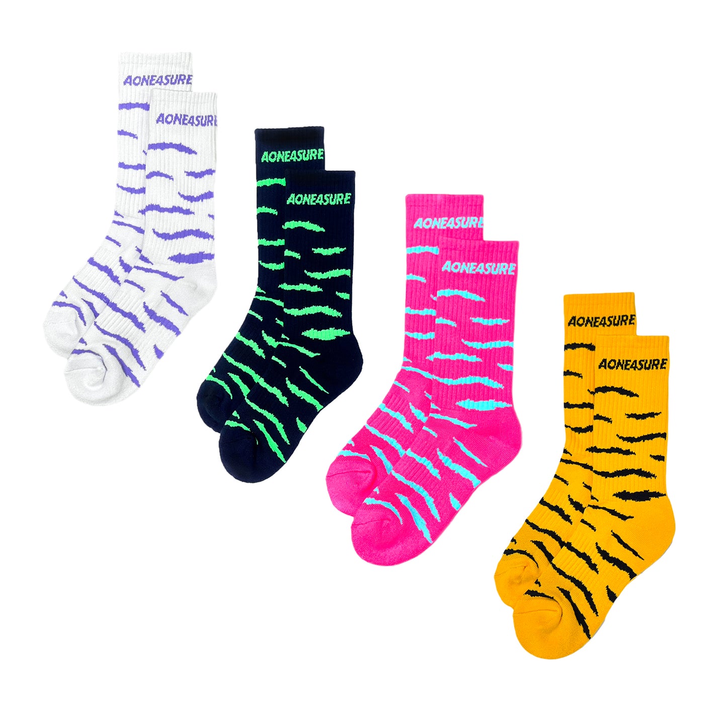 AONE4SURE Animal Camo Socks