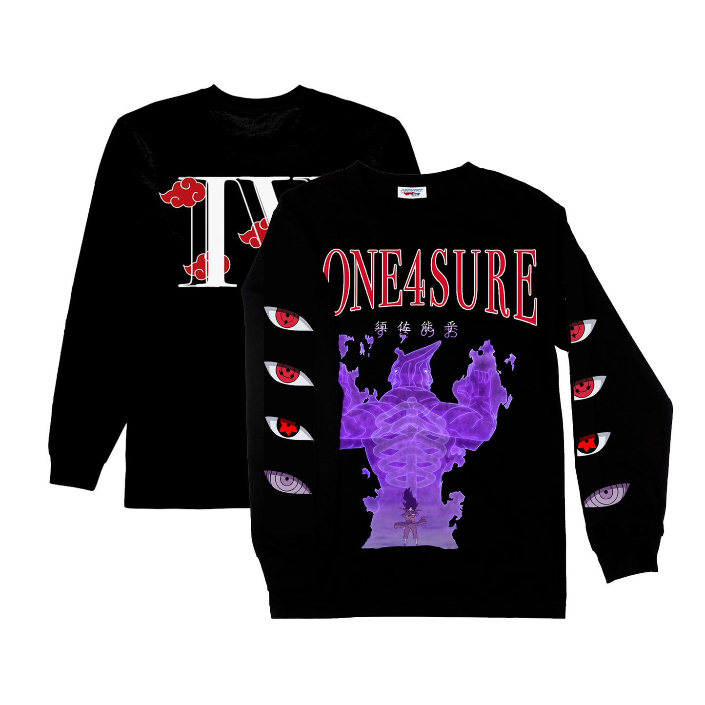 AONE4SURE Susanoo Black Long Sleeve