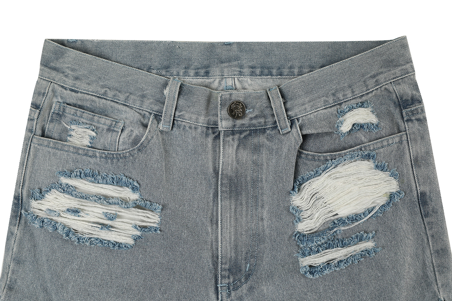 AONE4SURE x ILOVEUIHATEU Anime Twins Jeans
