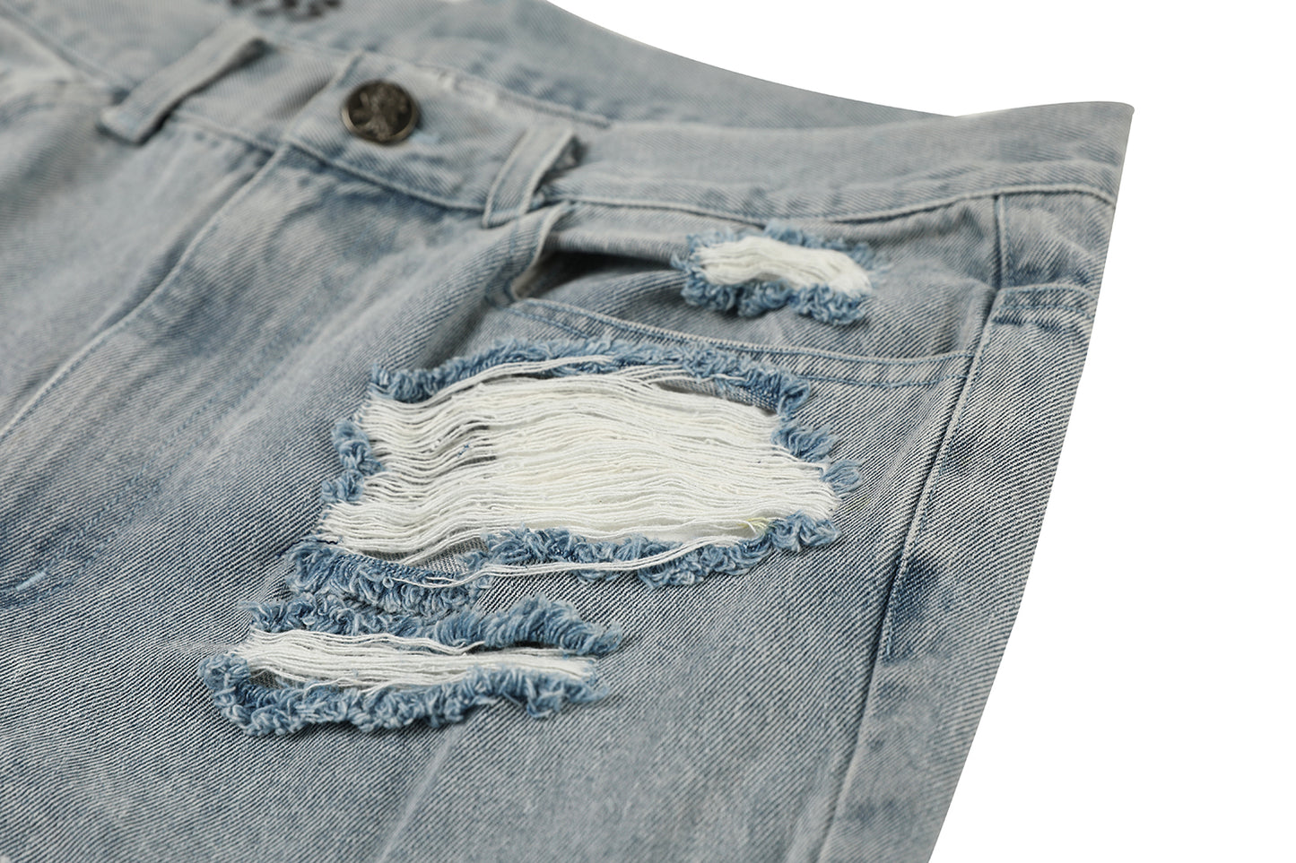 AONE4SURE x ILOVEUIHATEU Anime Twins Jeans