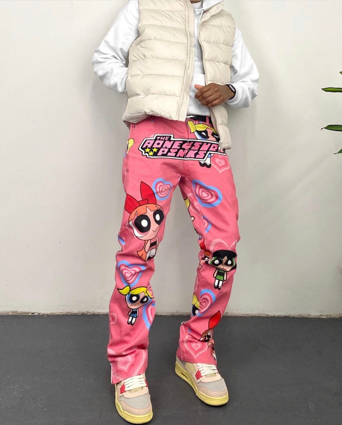 AONE4SURE The Powerpuff Girls Pink Pants