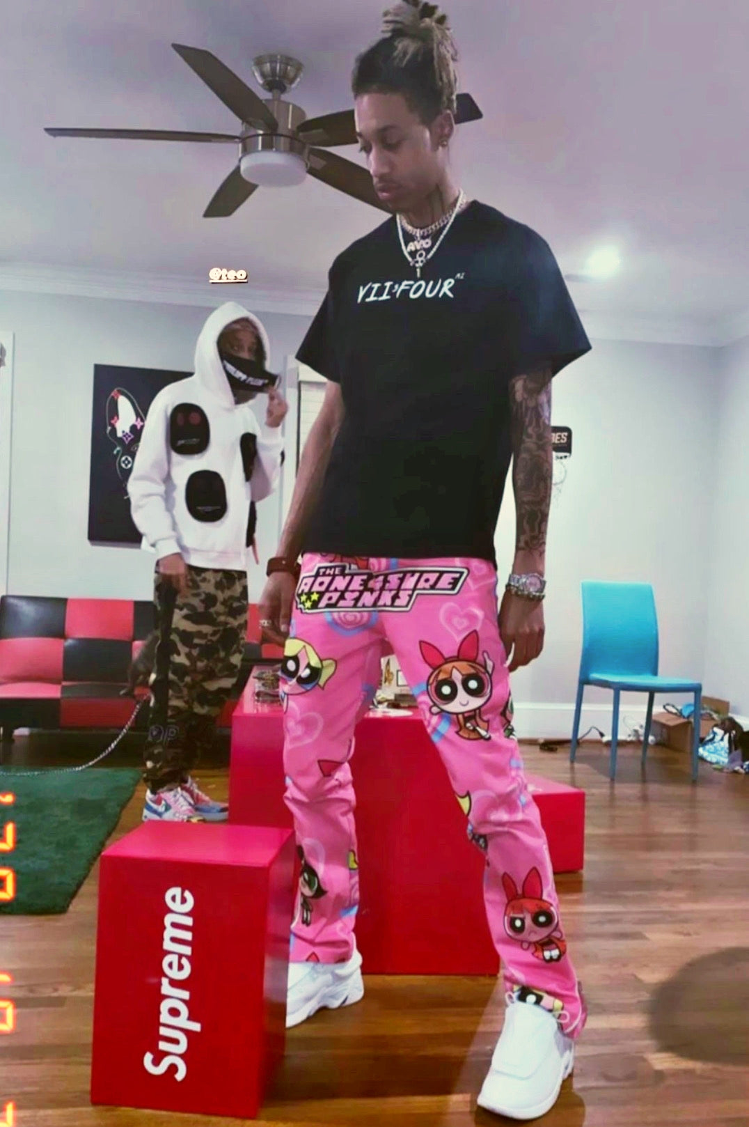AONE4SURE The Powerpuff Girls Pink Pants