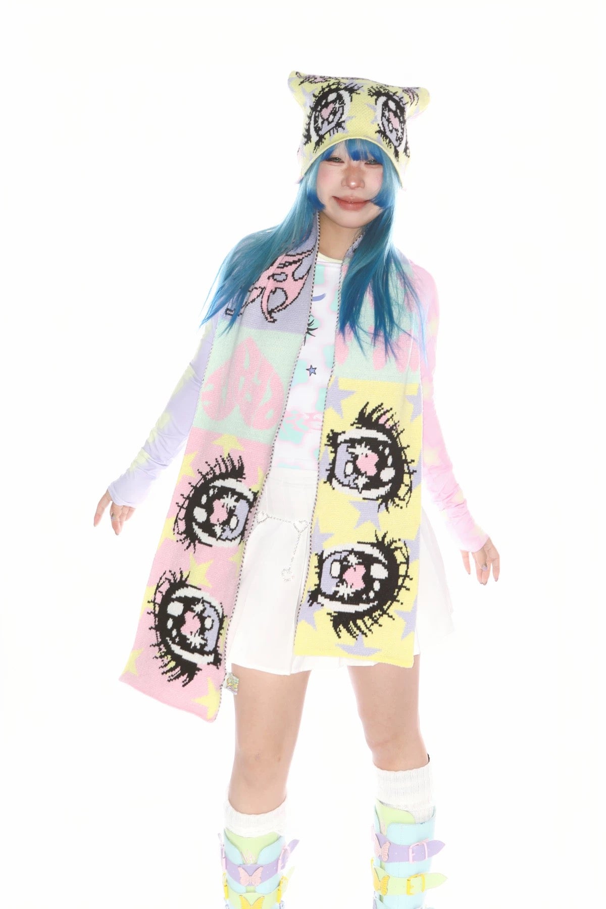 Collection Lover‘s eyes scarf