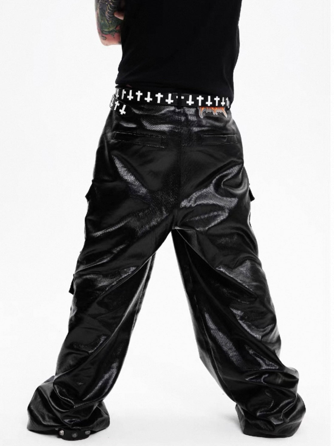 Collection Upside Down Cross Belt