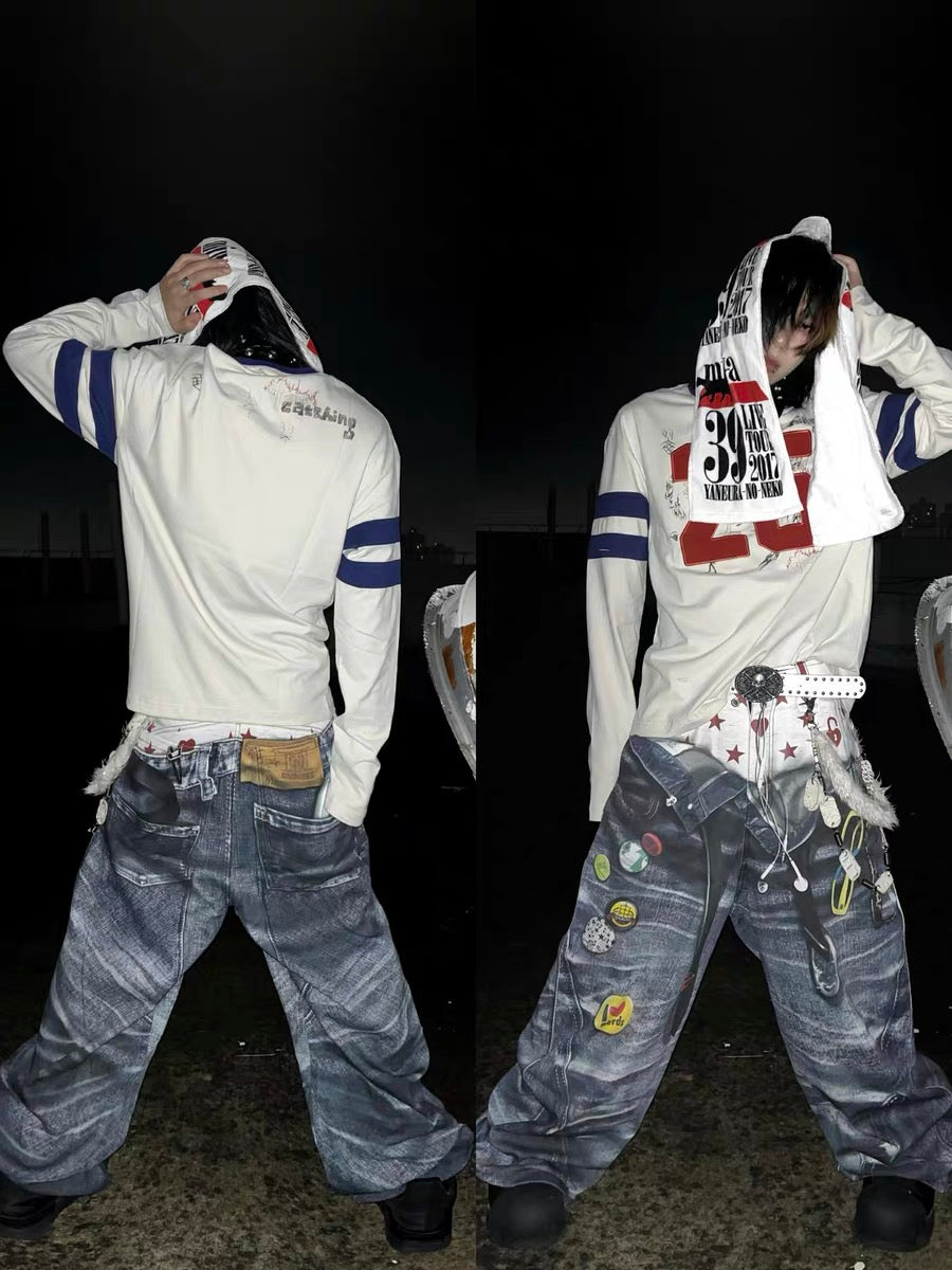 Collection 3D-Print Super Baggy Pants