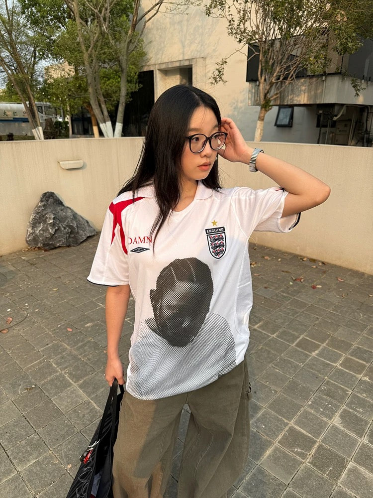 Collection Kendrick Lamar DAMN. Remake football jersey