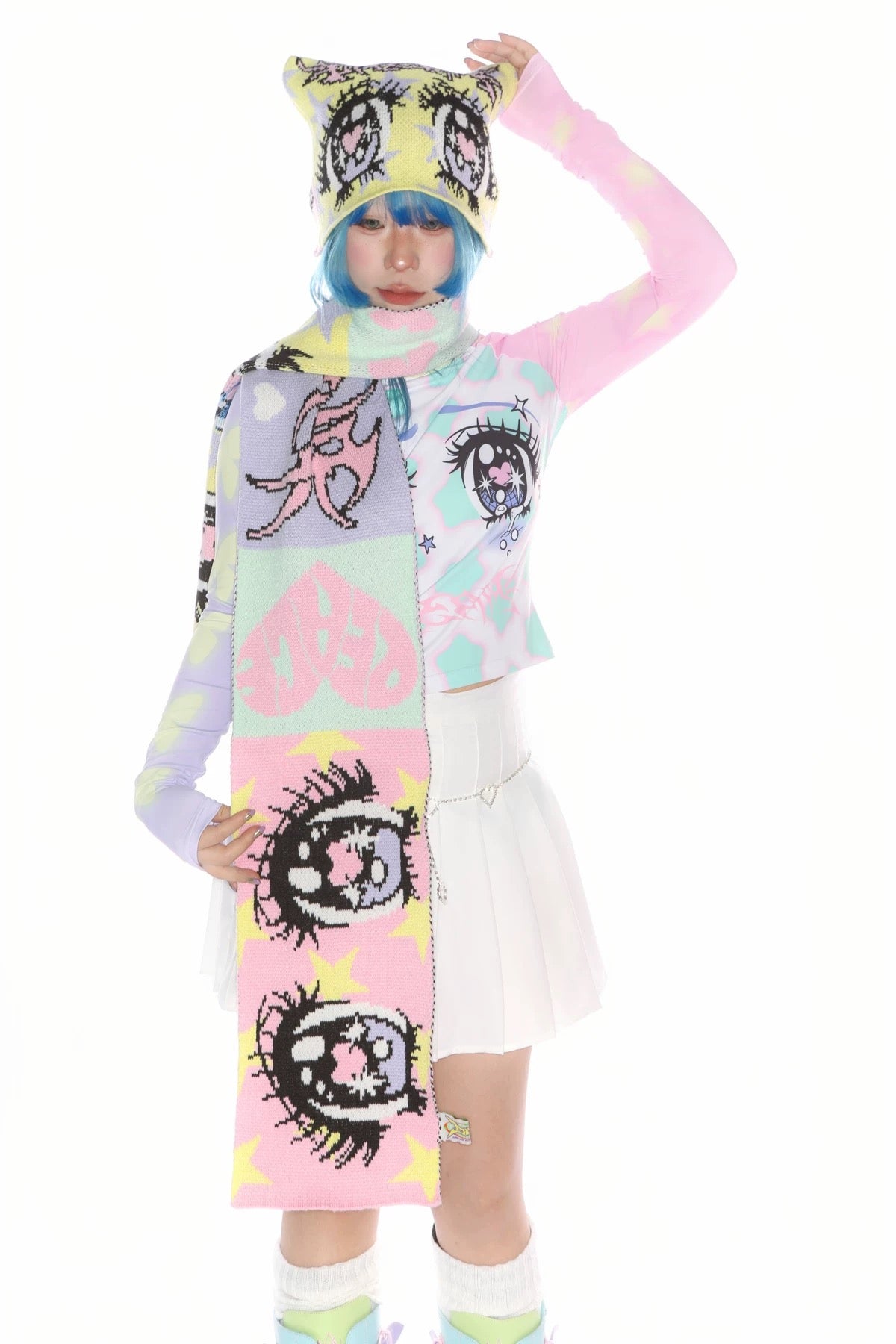 Collection Lover‘s eyes scarf