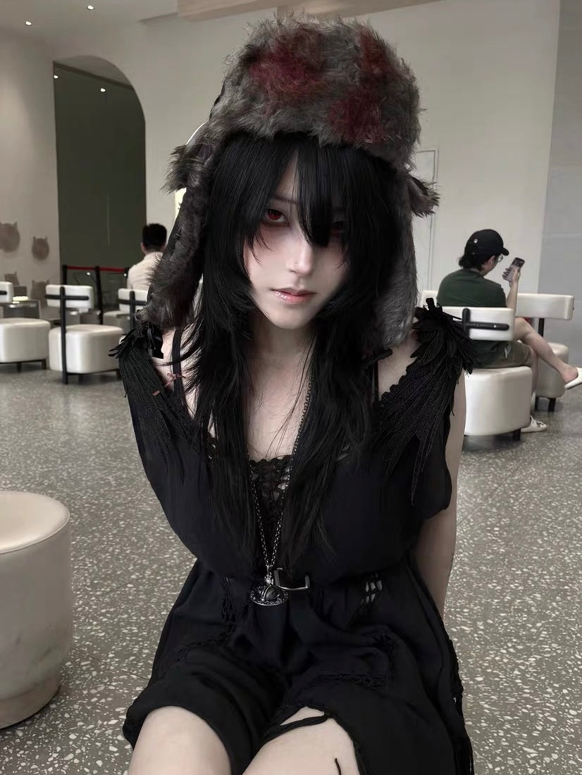 Collection Bloody Badges Ushanka hat