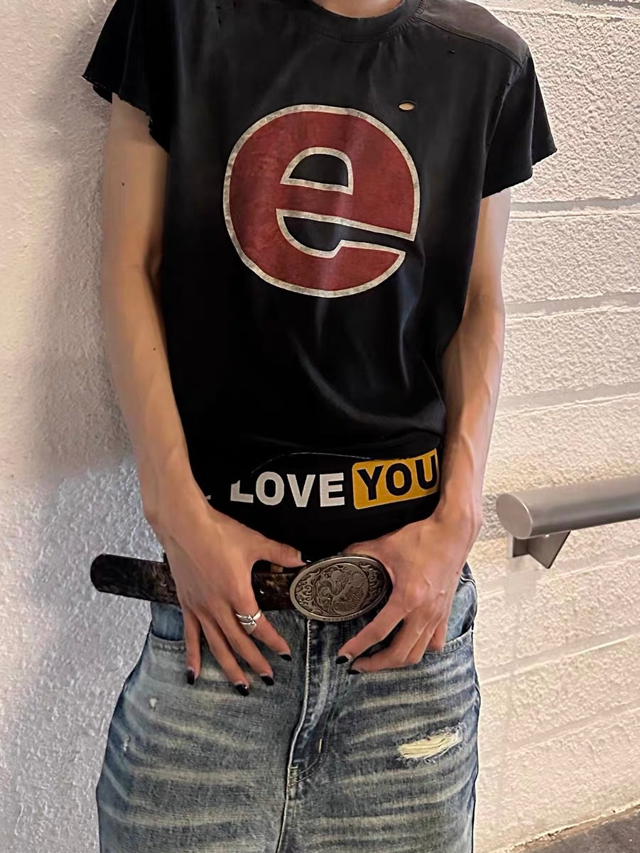 I LOVE YOU Cotton Underwear（2 Colors）