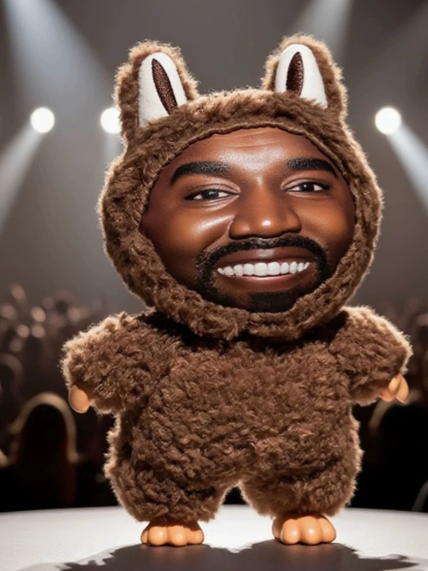 Yebubu Plush Toy Pendant（Kanye&Dropout Bear）
