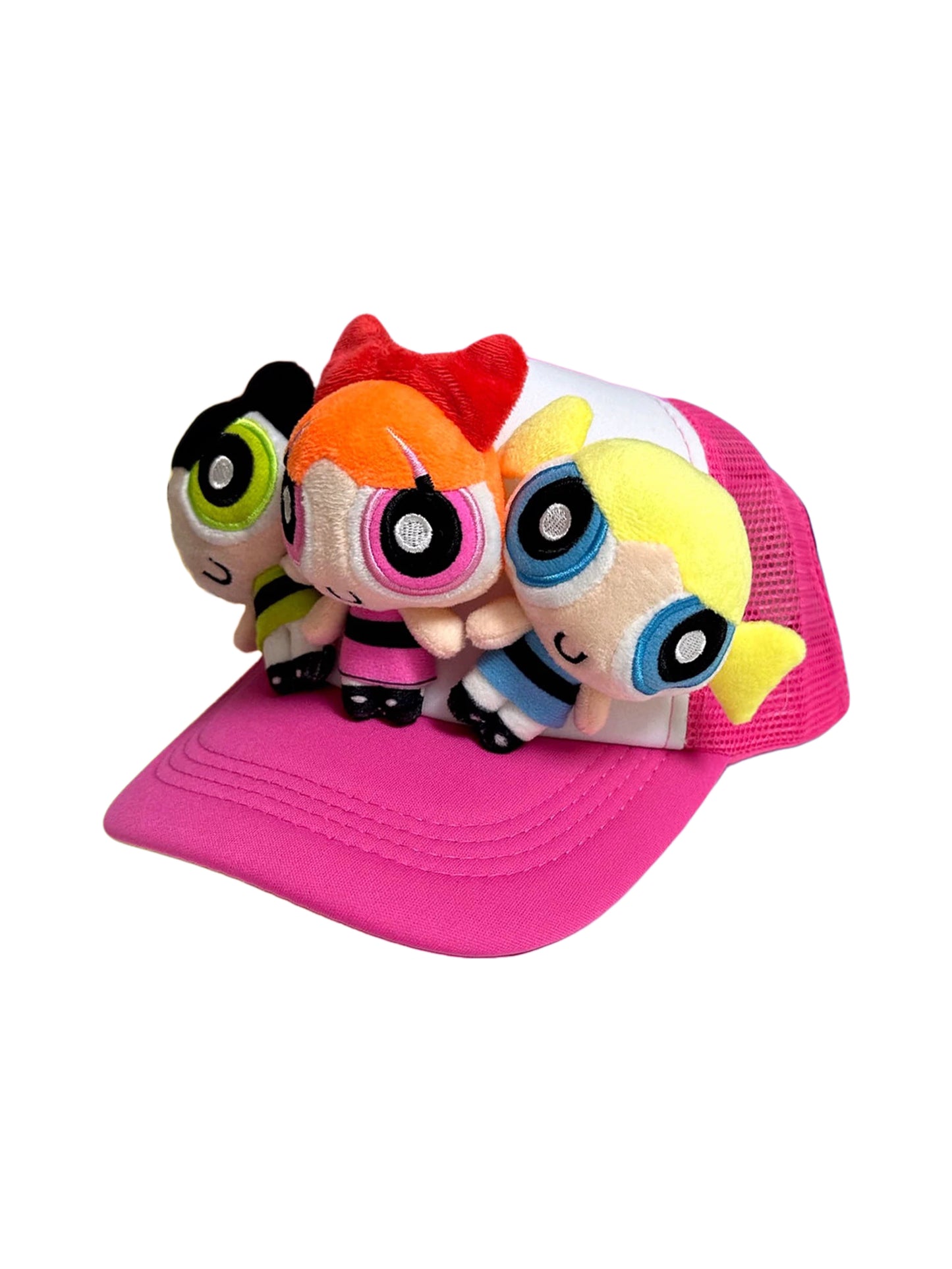 Collection Powerpuff girls Plush Toy Mesh cap