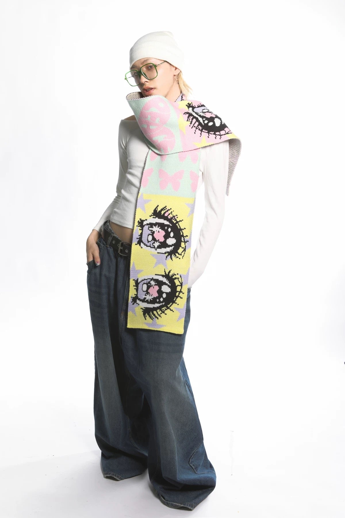 Collection Lover‘s eyes scarf